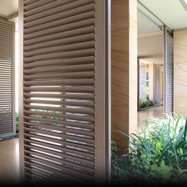 Aluminum shutters in Lombardy, Piedmont and Liguria