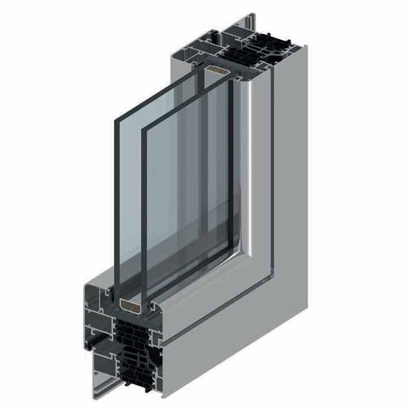 sliding aluminum window, tilt and slide